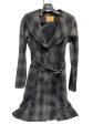 Coat Other By Final Touch In Black & Grey, Size: M Online Hot Sale