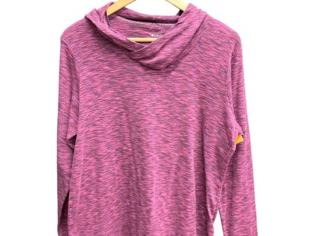 Athletic Top Long Sleeve Hoodie By Columbia In Multi-colored, Size: 1x Online Sale