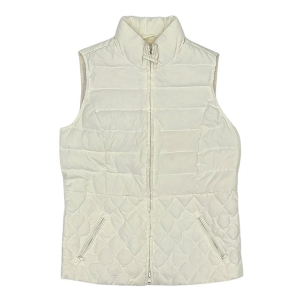 Vest Puffer & Quilted By Talbots In Cream, Size:S Sale