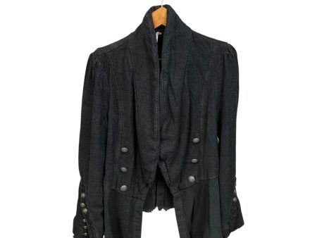 Jacket Denim By Free People In Black, Size: M Cheap