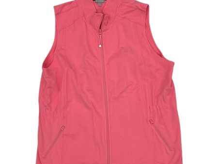 Vest Other By Talbots In Pink, Size:2X Discount