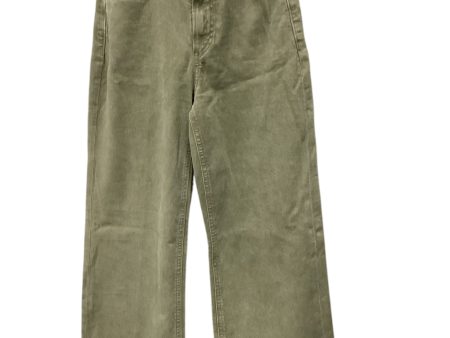 Jeans Boot Cut By Paige In Green, Size: 0 For Discount