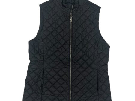 Vest Puffer & Quilted By Banana Republic In Black, Size:M on Sale