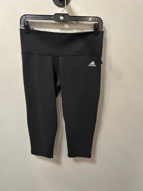 Athletic Capris By Adidas In Black, Size: 10 Online Hot Sale