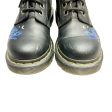 Boots Combat By Dr Martens In Black & Blue, Size: 6 For Cheap