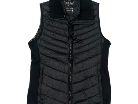 Vest Puffer & Quilted By Calvin Klein In Black, Size:S Online Sale