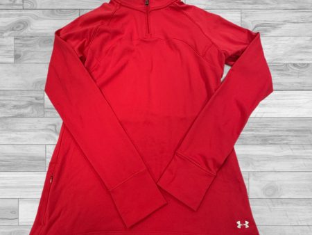 Athletic Jacket By Adidas In Red, Size: L Online Hot Sale