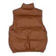 Vest Puffer & Quilted By Clothes Mentor In Brown, Size:M Online now