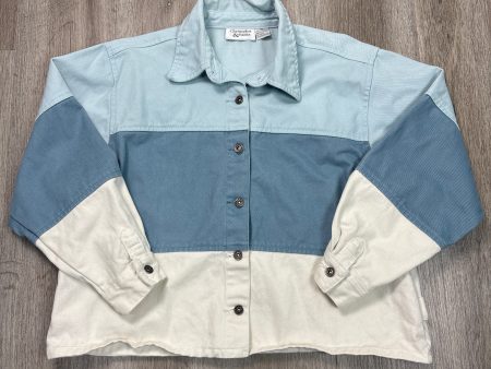 Jacket Denim By Christopher And Banks In Blue Denim, Size: Xl Fashion