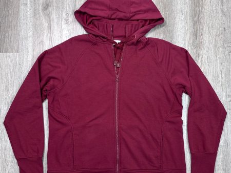 Athletic Jacket By Danskin In Red, Size: Xl Online now