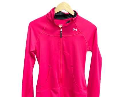 Athletic Jacket By Under Armour In Hot Pink, Size: Xs Hot on Sale