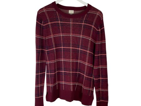 Sweater By A New Day In Red, Size: L For Cheap