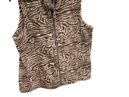 Vest Fleece By Cme In Brown, Size: M Hot on Sale