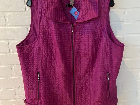 Vest Puffer & Quilted By Chicos In Pink, Size: Xl Supply