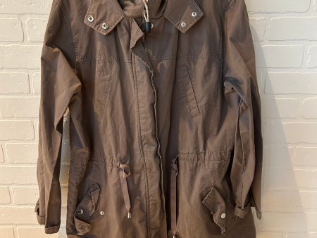 Jacket Utility By Blu Pepper In Brown, Size: L For Sale