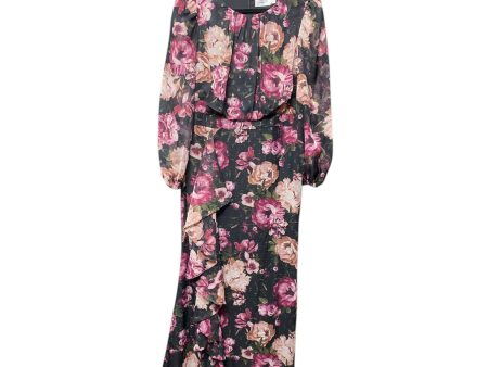 Dress Casual Maxi By Eliza J In Floral Print, Size: 14 For Sale