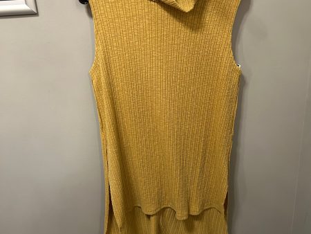 Tunic Sleeveless By Pol In Yellow, Size: S Online now